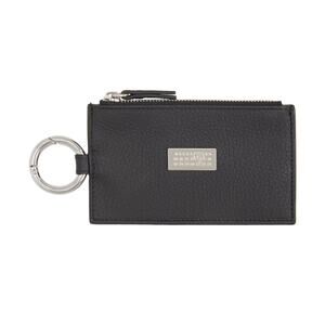 Mason Margiela Zip Wallet Card Holder Black New